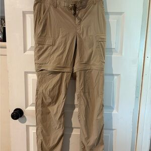 Women’s REI Tan Convertible Cargo hiking Pants